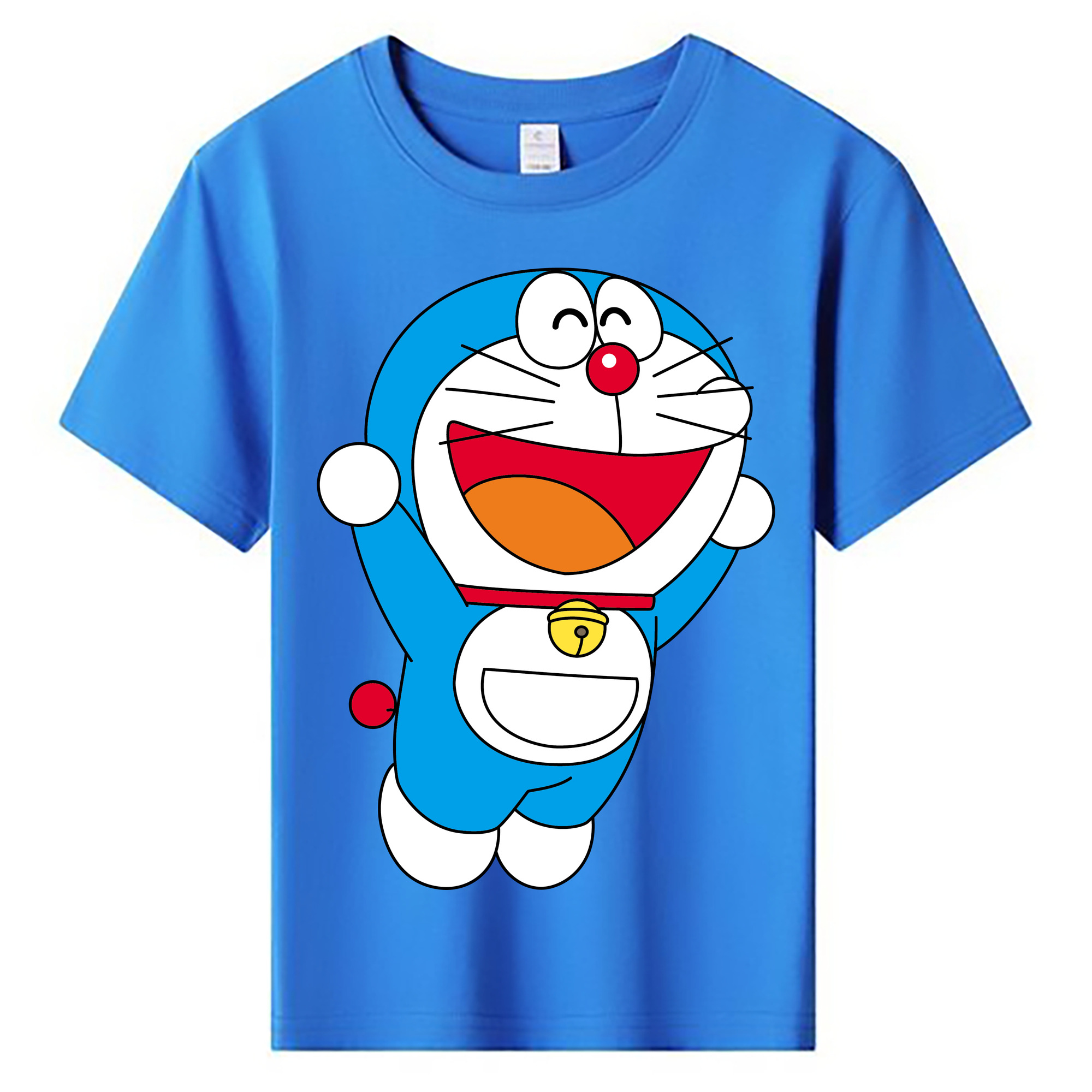 （画像用） ドラえもん Doraemon 綿100％キッズTシャツ（フロントプリント）